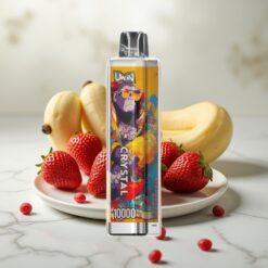 UWIN Crystal 10000 Mahud 0-5% Nikotiini Maasika-Banaani