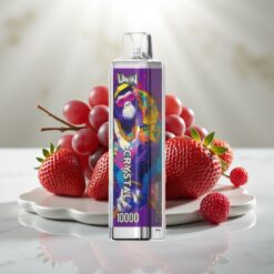 UWIN Crystal 10000 Mahutavus 18ml, Maas 0,8 Ohm, Maasik-Greip