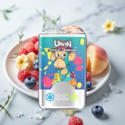 UWIN Crystal Twins 40000 Puhangut: Mustikas-Jää & Virsik-Jää