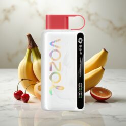 VOZOL STAR 9000/12000 Ühekordne Vape Draakonmarija Banaan Kirsipost-tarbitud plastist, 650mAh, S.i.L.C TECH